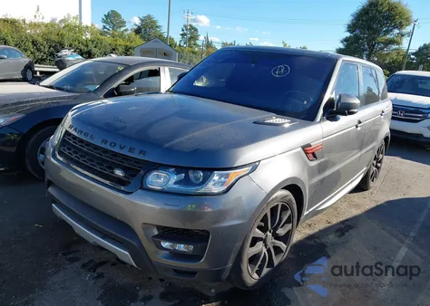 2016 Land Rover Range Rover Sport 3.0L V6 Turbocharged Diesel Hse Td6 from USA, damaged, VIN SALWR2KF6GA574581